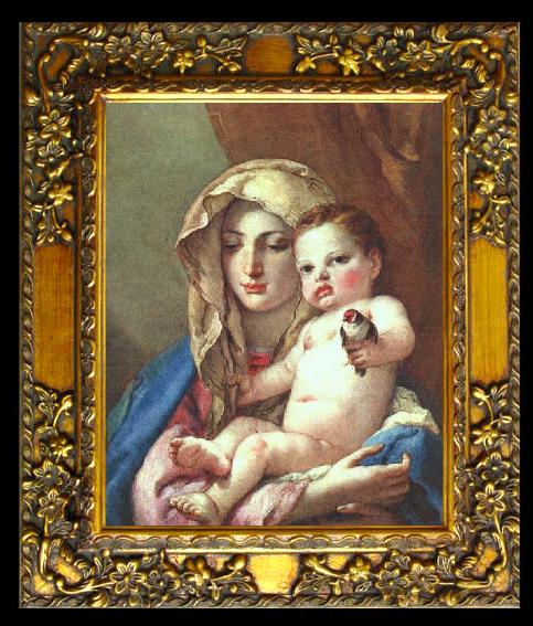 Giovanni Battista Tiepolo Madonna of the Goldfinch